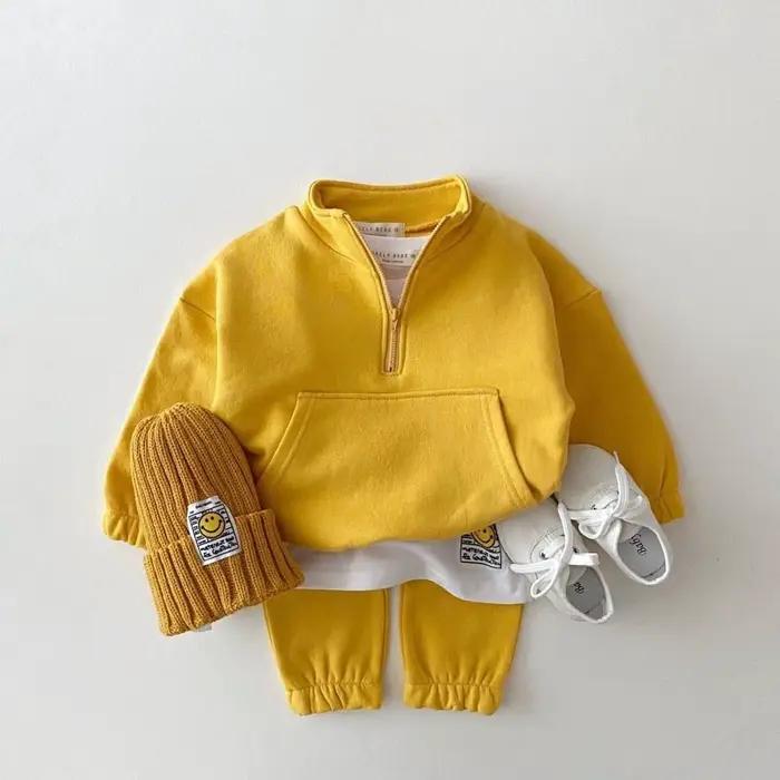 Nouveau bébé garçons filles vêtements enfants enfant en bas âge mode Costume enfants survêtements le