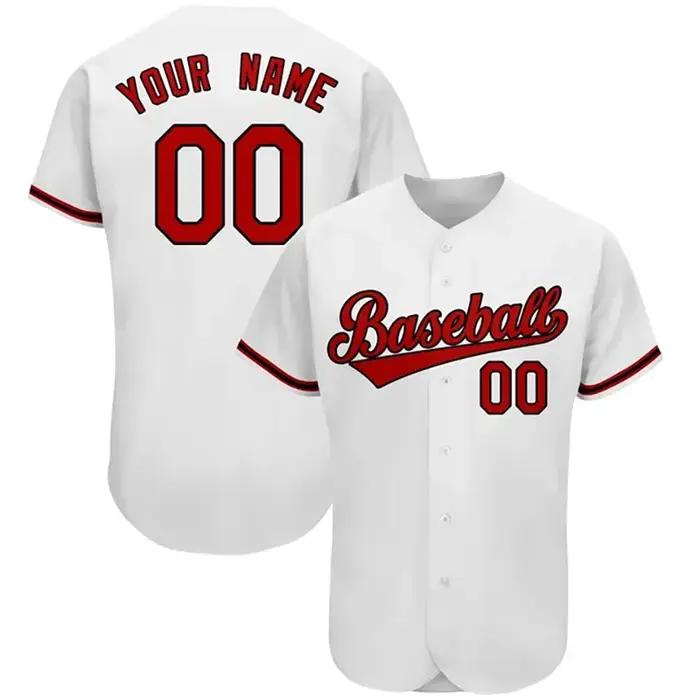 Maillot de baseball personnalisé pour hommes avec sublimation nom et numéro unique pour sportifs et amateurs occasions spéciales