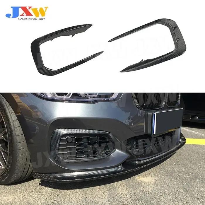 Pour BMW série 1 F20 M Sport M135i M140i hayon 2016 - 2018 feu antibrouillard avant en carbone sec g