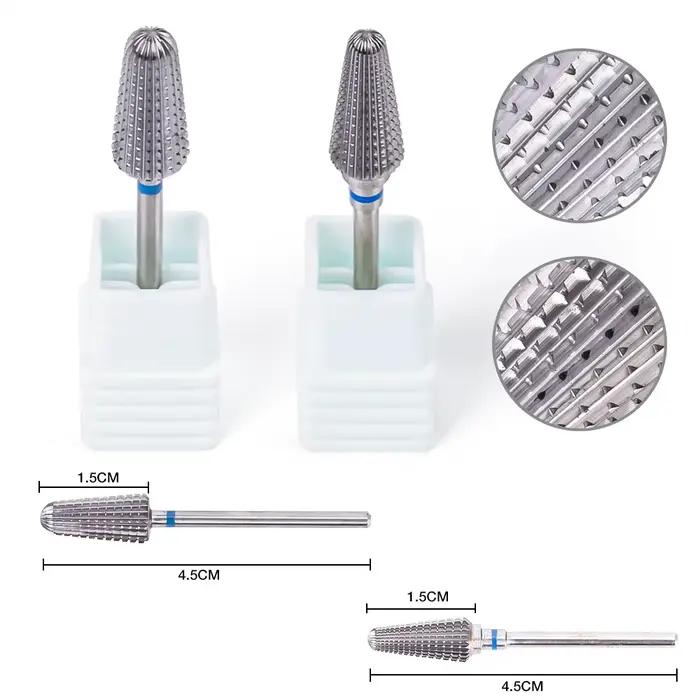 Foret à ongles rotatif, fraise à ongles, perceuse électrique pour outils de manucure et de pédicure,