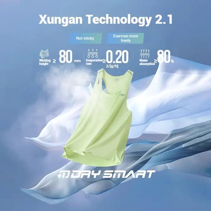 Gilet de sport pour hommes, flamme Air 361 degrés, Marathon d'été, course à pied, séchage rapide, Fi