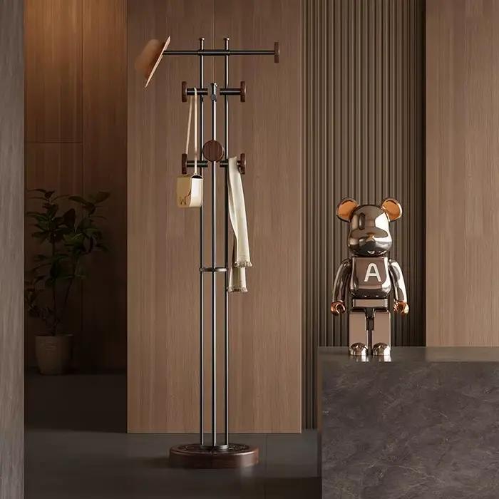 Armoire porte-vêtements moderne multifonctionnelle pour salon rangement vêtements et accessoires design boutique étagères à linge femmes
