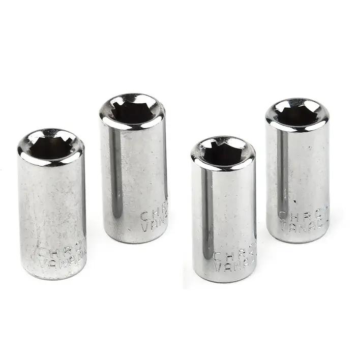 4 pièces 1/4 "entraînement carré à 1/4" embouts à douille hexagonale convertisseur adaptateur d'embo