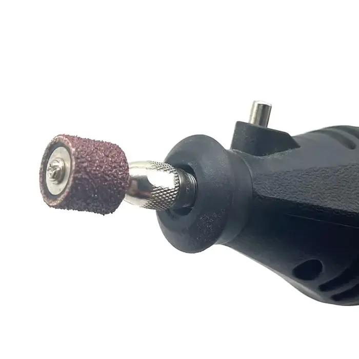 Mandrin en caoutchouc pour tambour, accessoires Dremel, tige à tige de 2.35mm 3.175mm pour ponceuse,