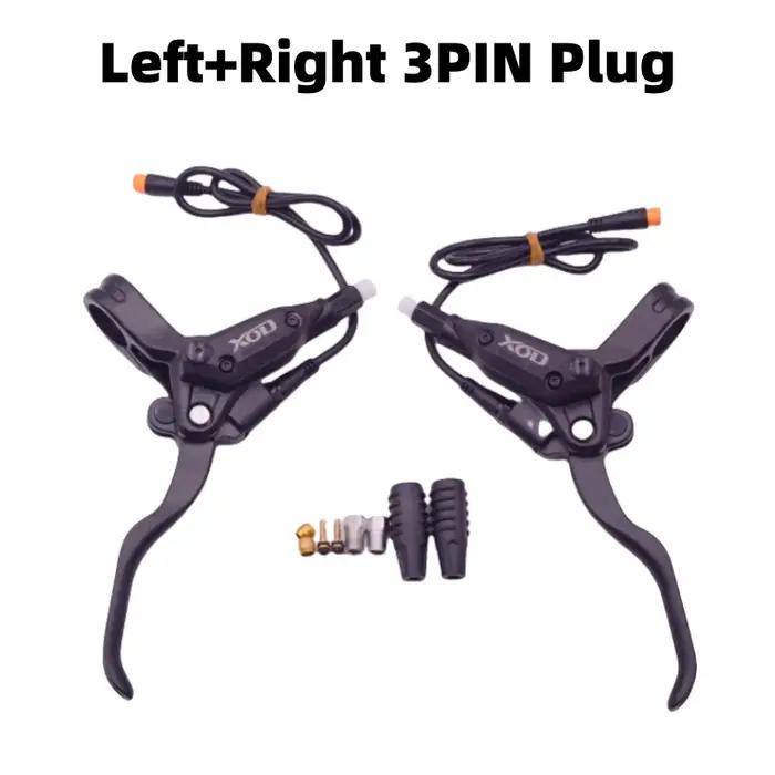 Poignée frein vélo électrique XOD 3 broches compatible BAFANG - levier frein VAE accessoire cyclisme