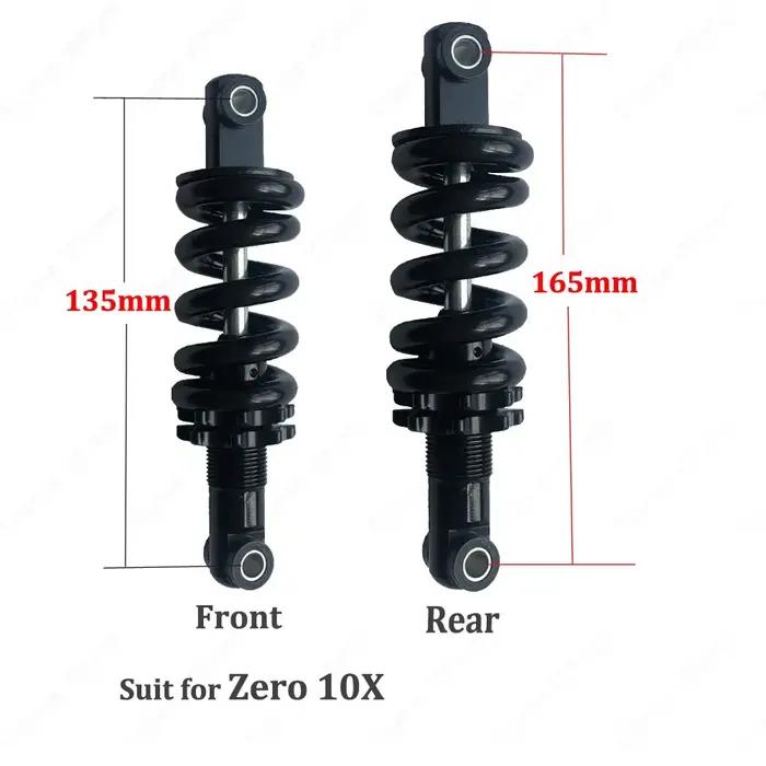 Ressort de suspension avant et arrière pour scooter électrique, accessoires d'origine, pièces de rec