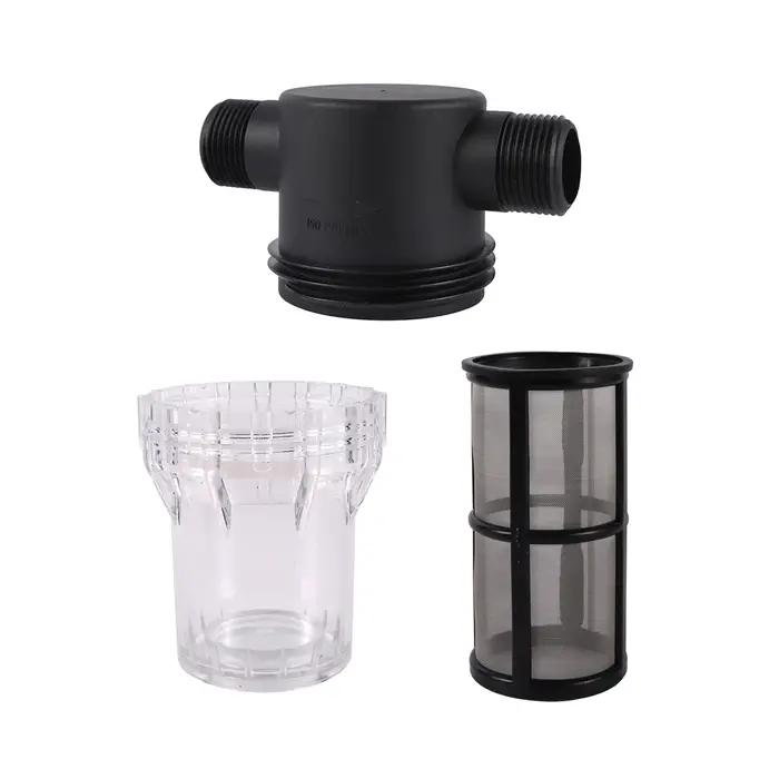 Filtre Fileté Femelle et Mâle en Acier Inoxydable, Préfiltre à 80 Mailles, Irrigation de Jardin, Aqu