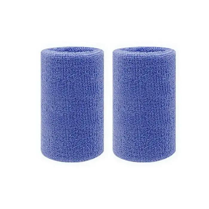 Lot de 2 bracelets de sport, serviette bracelet tennis,sweat bands,protège poignet, pour le Basketba