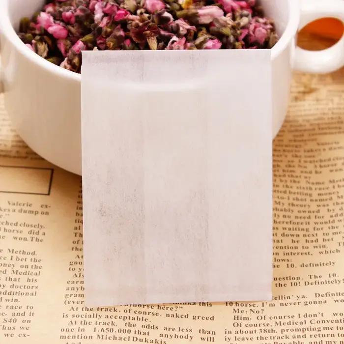 Magik-sachet de sachets de thé vides jetables, avec filtre à couvercle rabattable, sachets de thé à