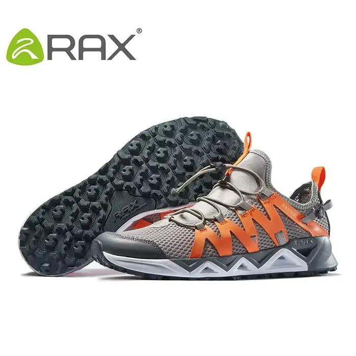 Chaussures de pêche respirantes Rax - Séchage rapide homme femme - Semelle PU trouée anti-dérapante