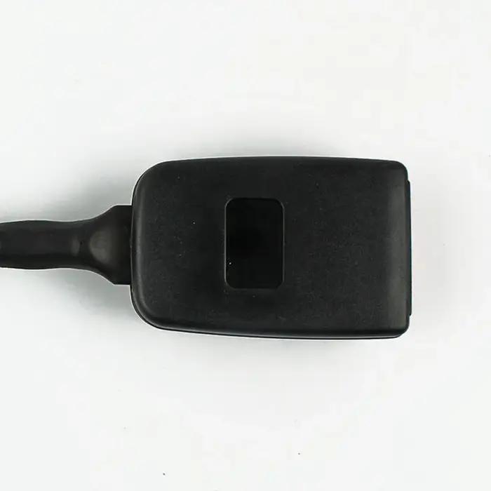 Longue tige L = 430mm/370mm, longue tige en plastique noire pour voiture, boucle de ceinture de sécu