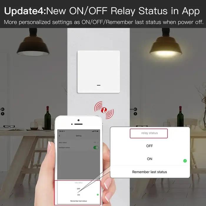 MOES – interrupteur d'éclairage intelligent Tuya ZigBee 2mqtt, 2/3 voies, sans fil neutre, aucun con