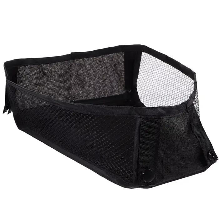 Sac de rangement inférieur pour poussette, panier de rangement universel en maille tridimensionnelle