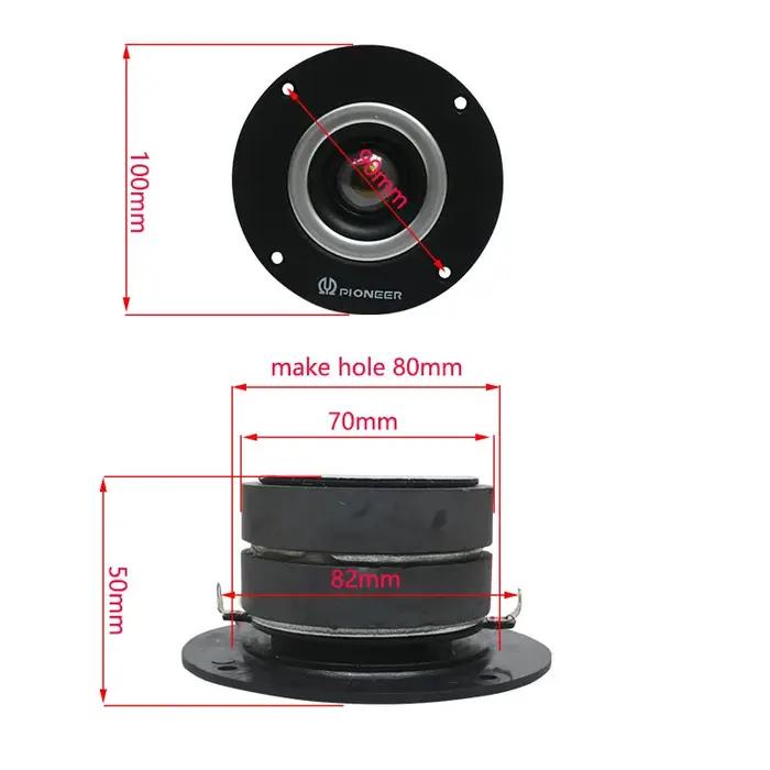 Haut-parleurs Audio 8ohm 30W-100W, 100mm, triple haut-parleur pour Home cinéma, bricolage, 1 pièce