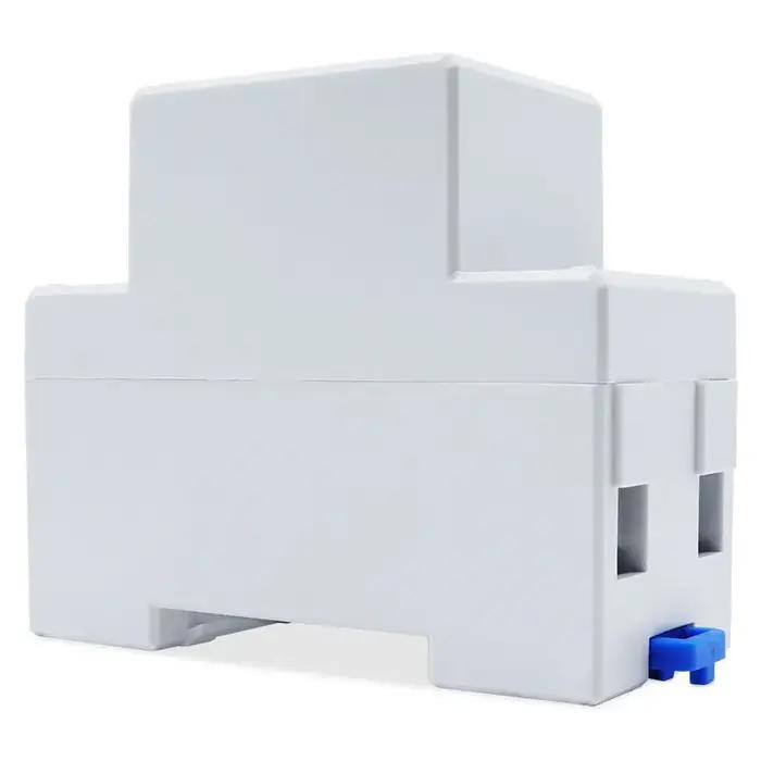 Compteur d'énergie électrique monophasé LCD KWH AC, Watt-heure numérique 220V 60A 50Hz, Rail Din éle