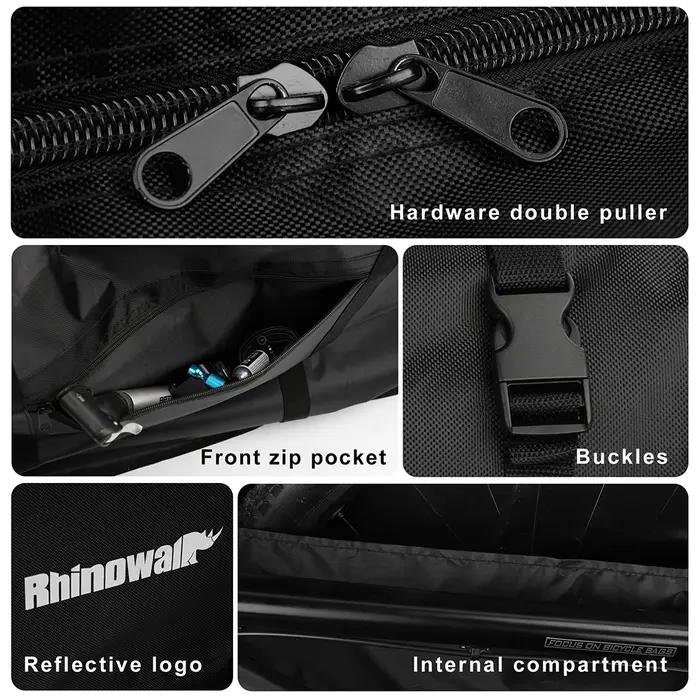 Rhinowalk – sacs de rangement pour vélos de route, 27.5 pouces et moins, 700c, accessoires épais, no