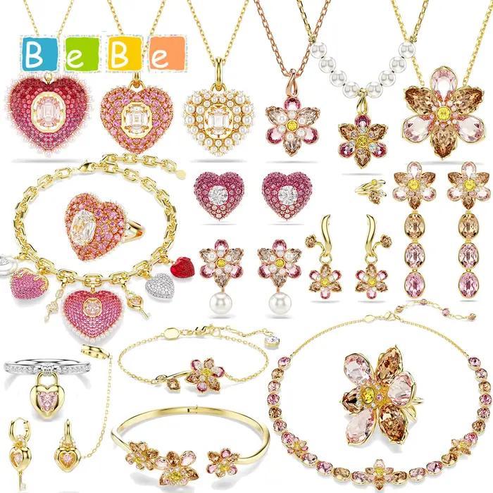 Nouvelle Tendance 2026 : Parure de Bijoux d'Anniversaire de Haute Qualité, Collier et Boucles d'Orei