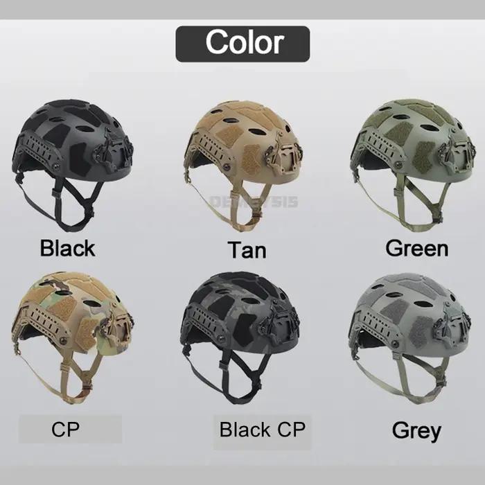 Casque tactique rapide pour airsoft, jeux CS, sports de plein air, chasse, tir, paintball, équipemen
