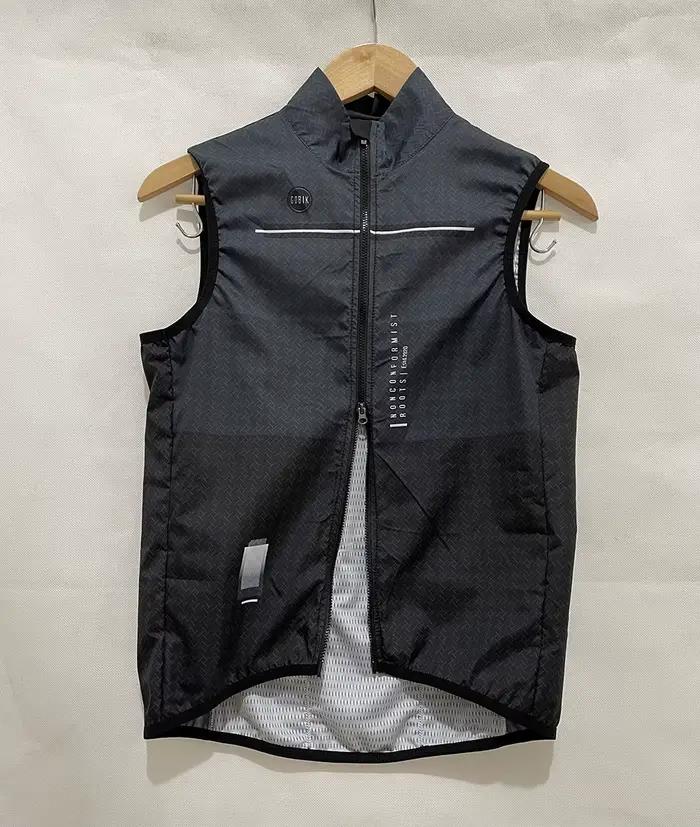 Gilet coupe-vent sans manches pour hommes, livraison en 48 heures, noir, de haute qualité, léger, re