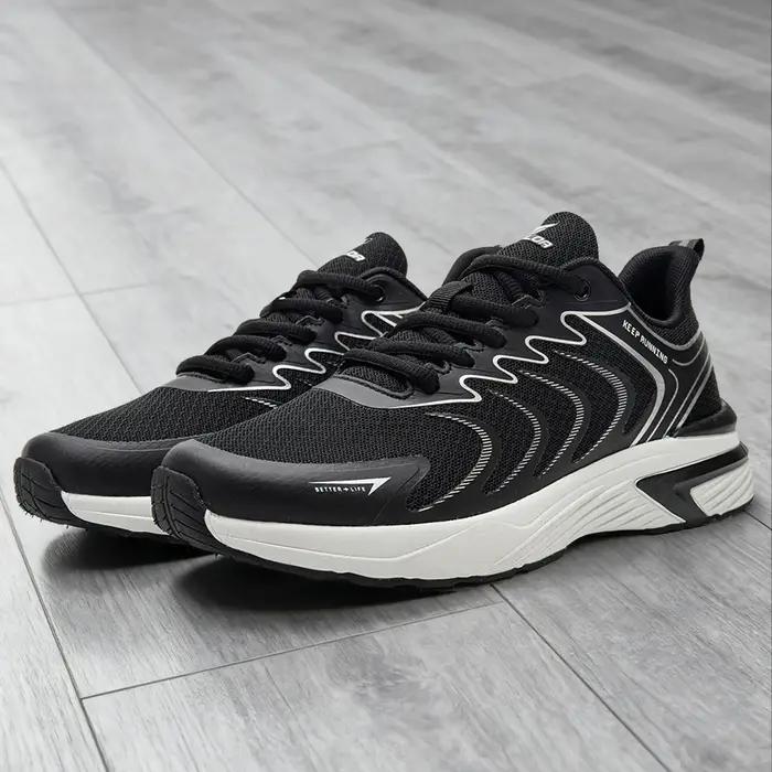 Chaussures de course Baasploa pour hommes - Légères, maille respirante, antidérapantes
