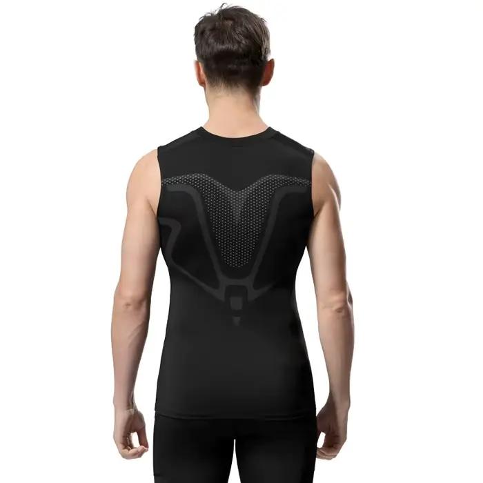 Débardeur Compression Homme - Chemise Gymnastique Sans Manches Fitness Musculation