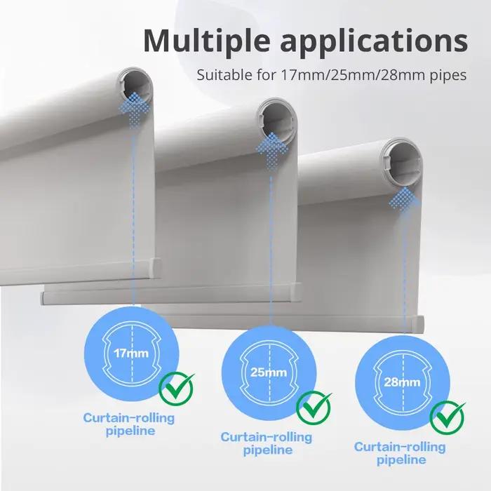 Matter sur WiFi moteur de rideau électrique pour 25mm 28mm Tube stores roulants intelligents moteur