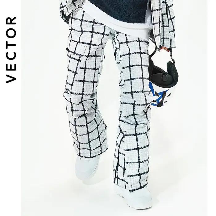 VECTOR marque hiver pantalons de Ski femmes en plein air de haute qualité coupe-vent imperméable cha