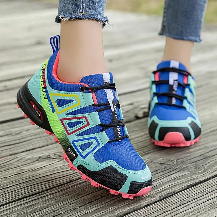 Chaussures de randonnée imperméables pour femmes chaussures de sport de plein air chaussures de spor