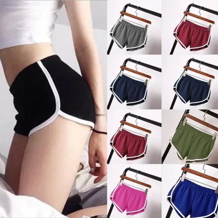 Shorts de sport femmes décontractés pour fitness, yoga, gymnastique, course à pied et cyclisme pantalons chauds bas
