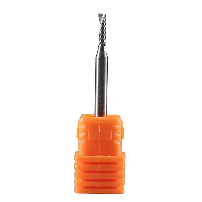 Dreanique 5 pcs/lots 1 cannelure spirale fraise CNC publicité gravure peu pour le travail du bois ac