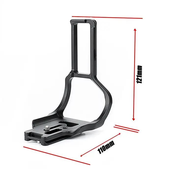 Support en L pour caméra D850LBG, fixation rapide, plaque en L, vis 1/4, prise de vue vidéo vertical