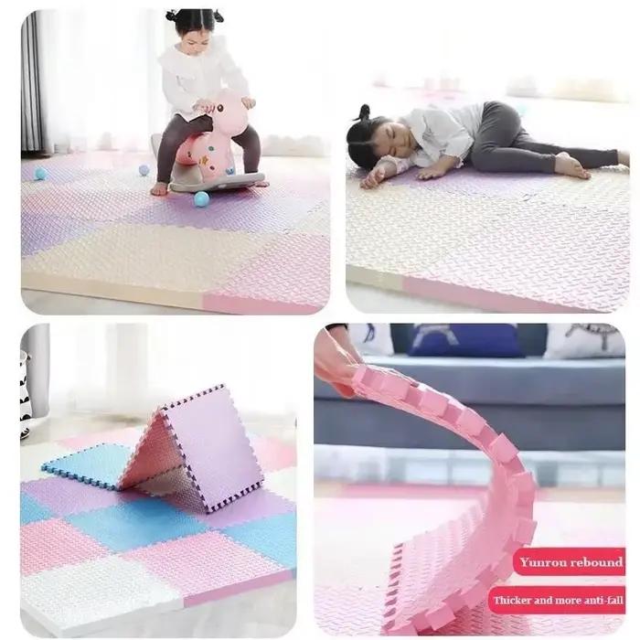 Puzzle de Sol pour Bébé, 8 à 16 Pièces, Tapis, Matelas, OligFoam, Couverture, Jouets, Polymères, 30x
