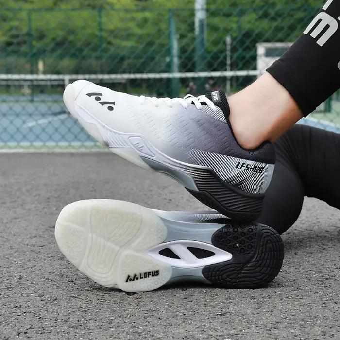 Chaussures badminton hommes professionnelles - Baskets extérieur compétition handball volley haute qualité