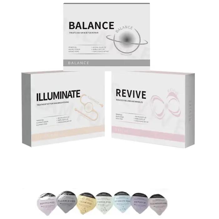 7 Types d'oxygène Jet Spa Capsule sérum Gel visage CO2 oxygène bulle Machine Massage du visage exfol