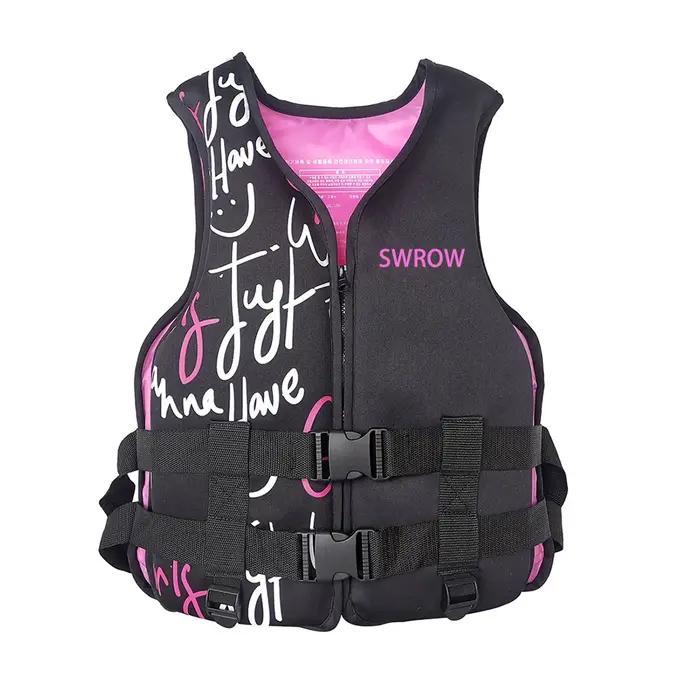 Gilet de sauvetage en néoprène flottabilité natation dérive canotage kayak gilet pour adultes jeunes