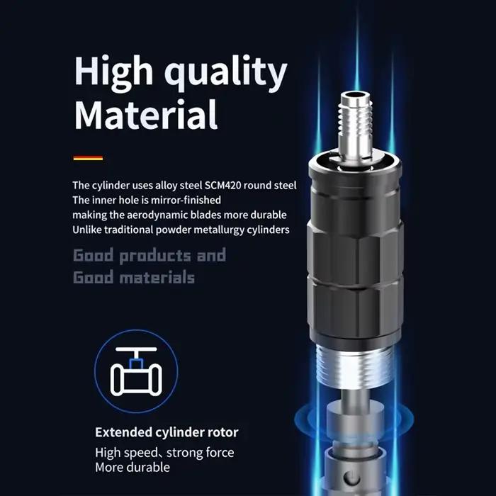 Mini machine à chanfreiner pneumatique, outil de chanfreinage d'ébavurage en métal, déterminer régla