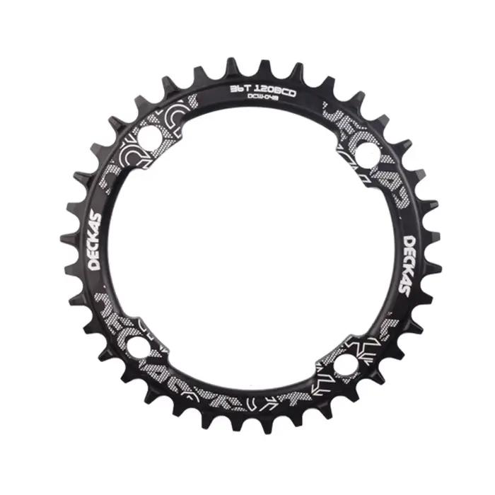 DECKAS-Plateau de manivelle VTT, réparation creuse, 120BCD, 36T, 38T, 40T, 42T, 44T, BCD approprié,
