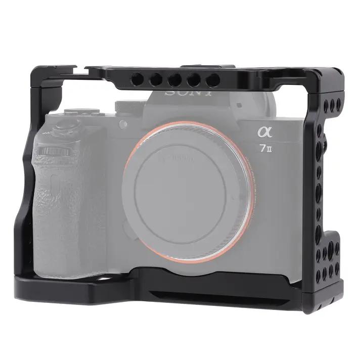 Cage de caméra pour Sony A9 A7RIII A7III A7M3, en alliage d'aluminium, Cage de lapin, étui de protec