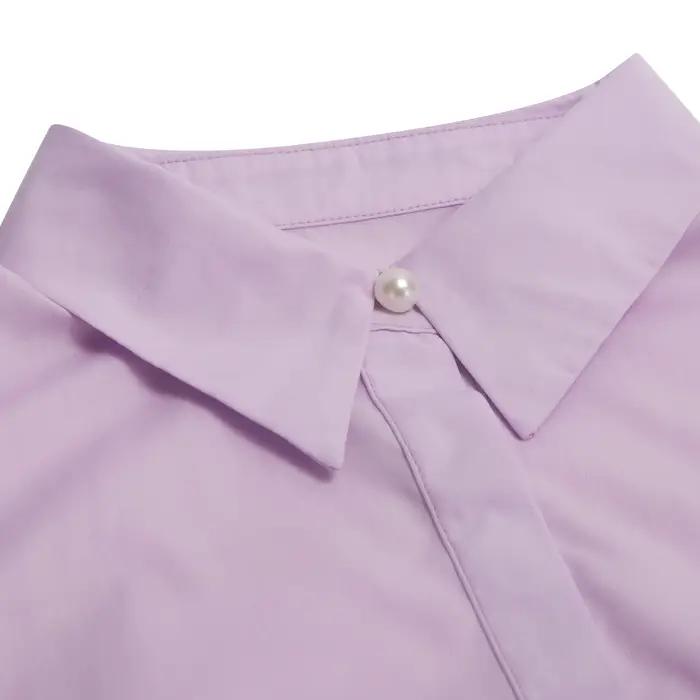 CHCH robe femme nouveau col rose brodé tenue décontracté pour femme Simple fête d'affaires