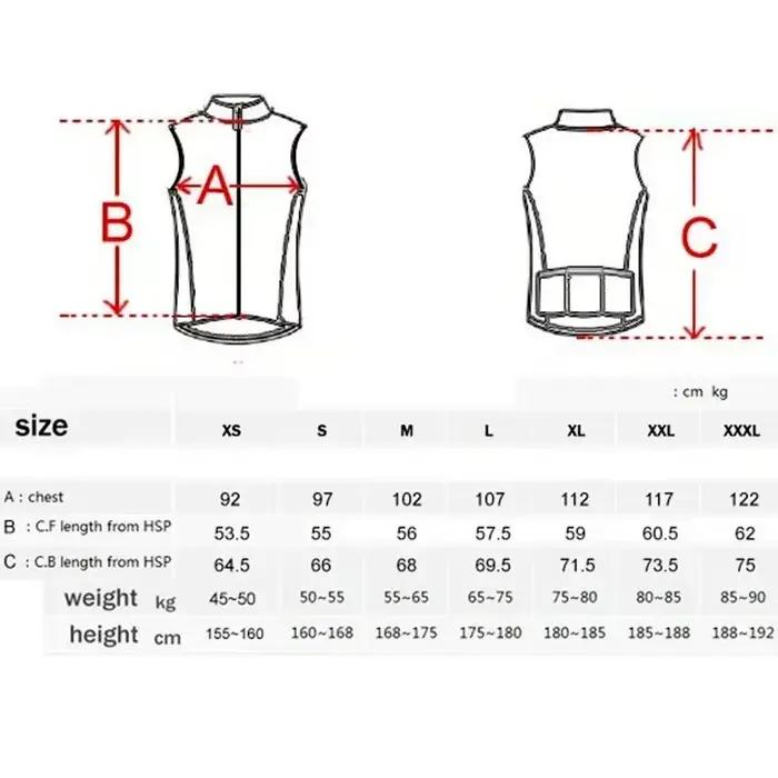Gilet de cyclisme AERO VELO coupe-vent imperméable pour la course à pied 2026 – Maillot de cyclisme sans manches pour homme – Gilets d'été pour hommes