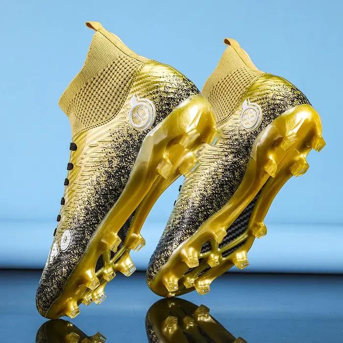Hommes chaussures de Football enfants bottes de Football femmes crampons de Football professionnel C