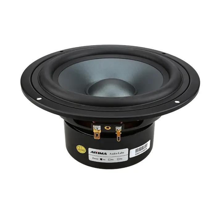 AIYIM 1 pièce Haut-parleur Woofer 6,5 pouces 4/8 Ohm 80W Unité de haut-parleur médium-grave pour Hom