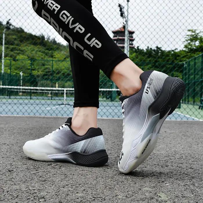 Chaussures badminton hommes professionnelles - Baskets extérieur compétition handball volley haute qualité
