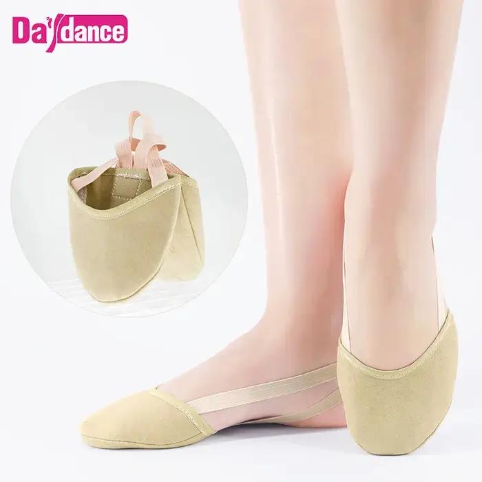 Chaussons de gymnastique rythmique en microfibre - Pour ballet et danse filles femmes