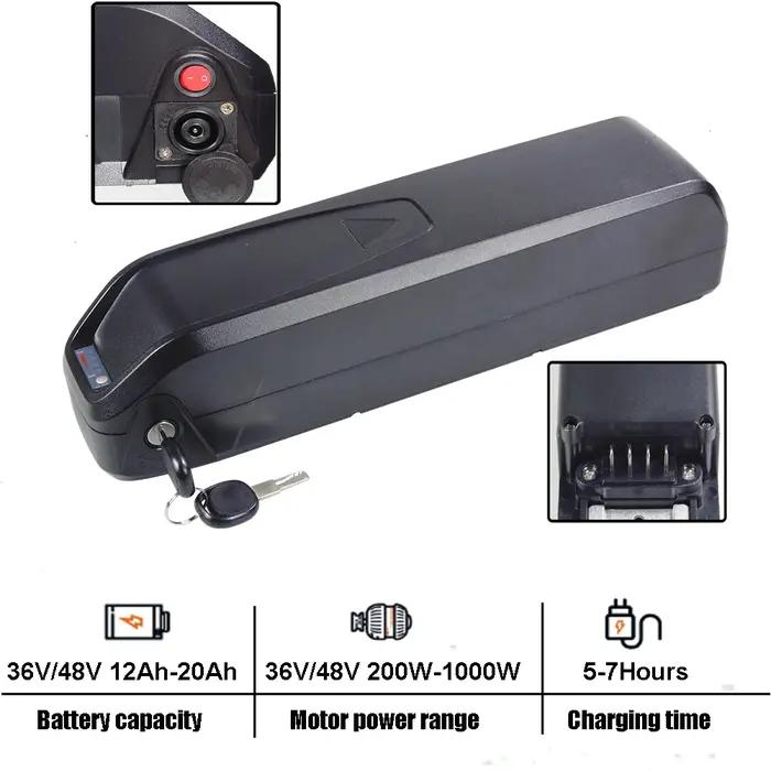 Batteries de vélo électrique 36V 48V 12Ah 15Ah 20Ah Li-ion pour Hitway Colorway BK15 BK27 BK29 Baolujie Poleejiek vélo électrique occassions spéciales