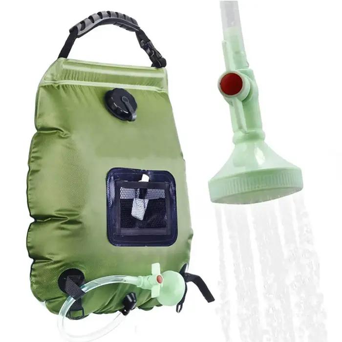 Sac de douche solaire 20L chauffage solaire extérieur Premium Camping sac de douche température de l