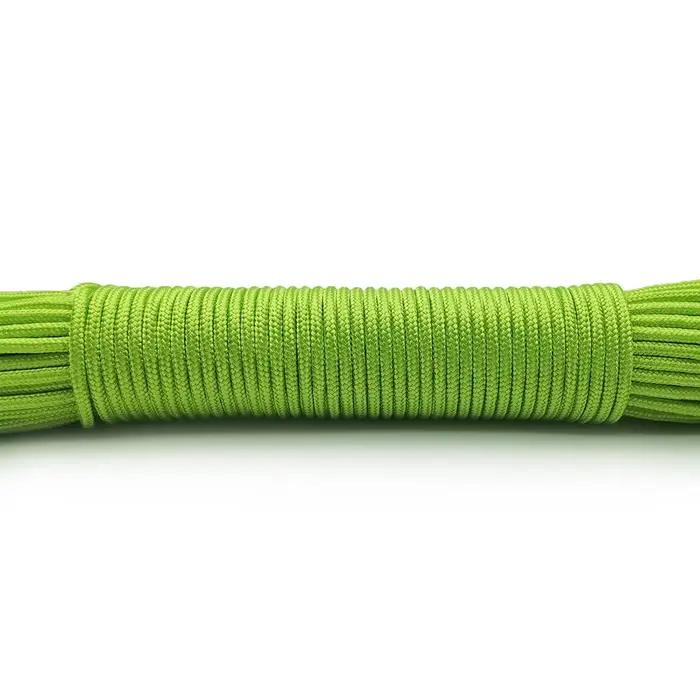 Diamètre 2mm 100 mètres corde rouge profond corde de Parachute lanière corde escalade Camping équipe