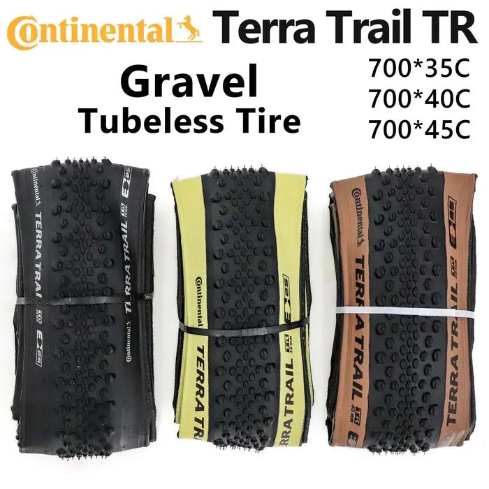 Pneu Continental Terra Trail ProTection 700x35c prêt Tubeless pour Vélo Gravel Cyclocross Performance Durabilité Sécurité Roulement Fluide Adhérence Sol Varié Occasions Spéciales