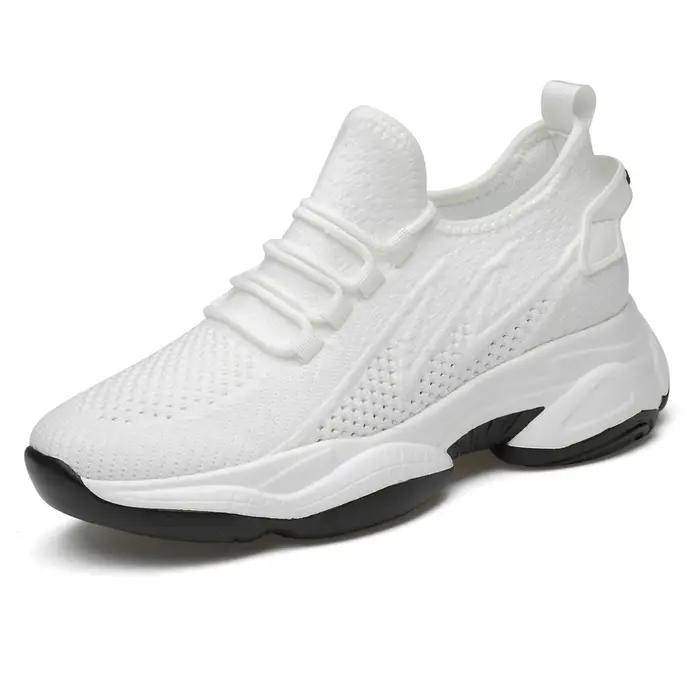 Baskets d'Été à Talons Cachés de 6cm pour Homme, Chaussures de dehors à Rehaussement Nik, Recommandé