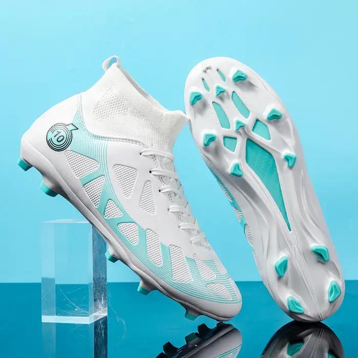 Chaussures de Football professionnelles pour hommes, bottes de sport montantes en plein air, Ag/Fg,